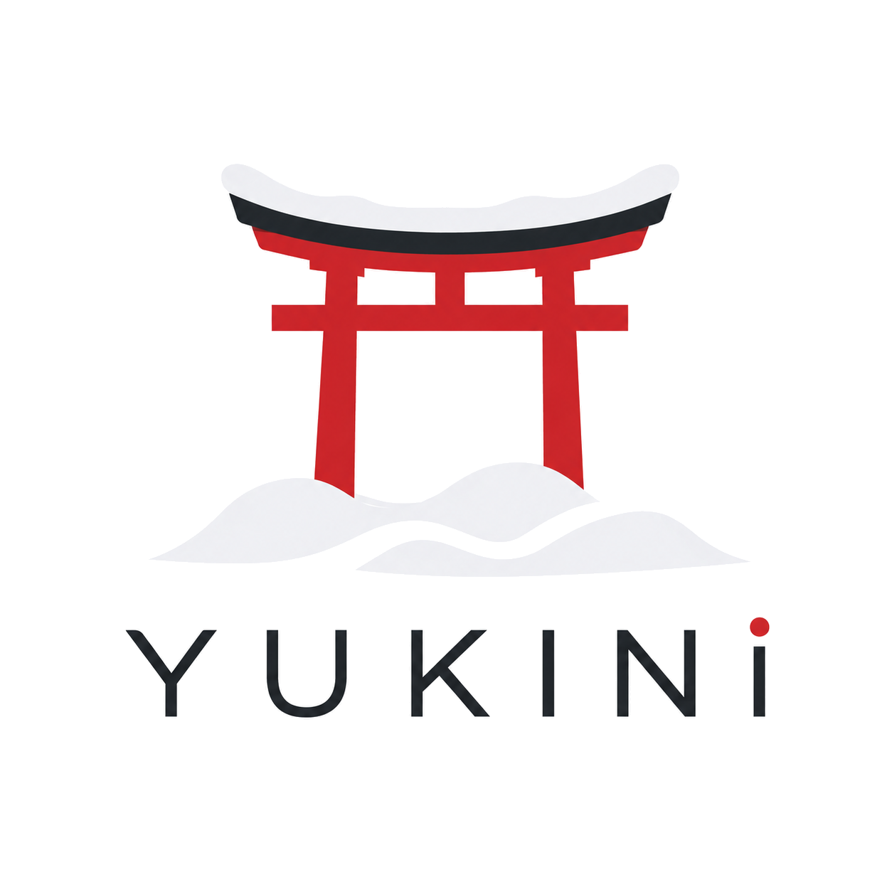 Yukini torii gate logo